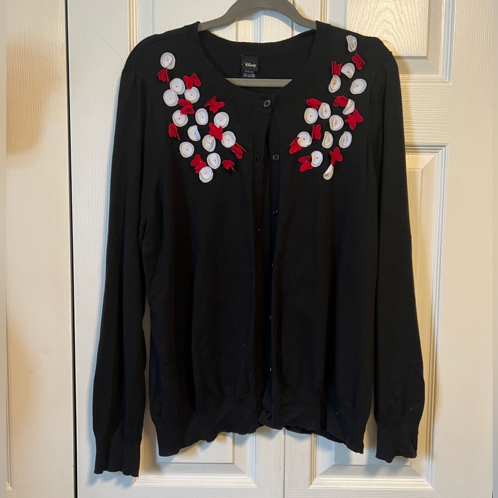 Torrid and Disney Minnie Mouse Cardigan Size 2